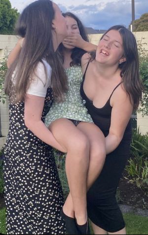 Oopsie. Your panties are showing