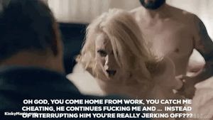 Jerk off while she gets off