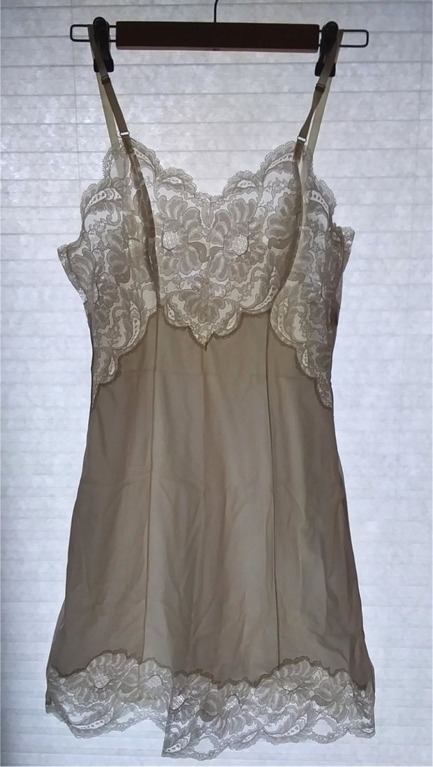 What do You Think of My Very Lacy Vintage Wonder Maid Full Slip?