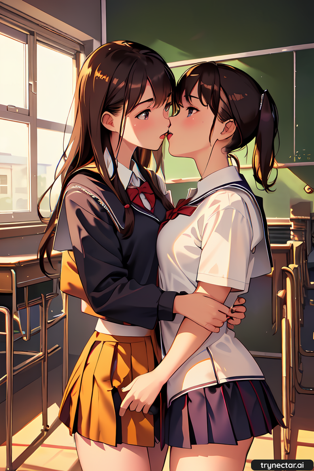 Kissing Teens