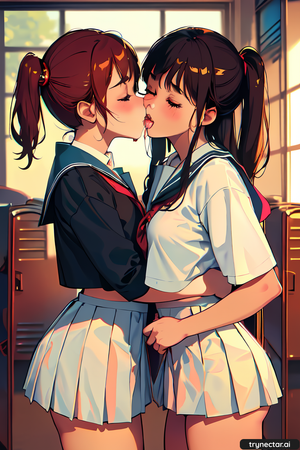 Kissing Teens