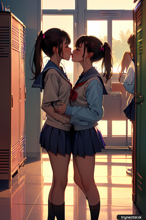 Kissing Teens