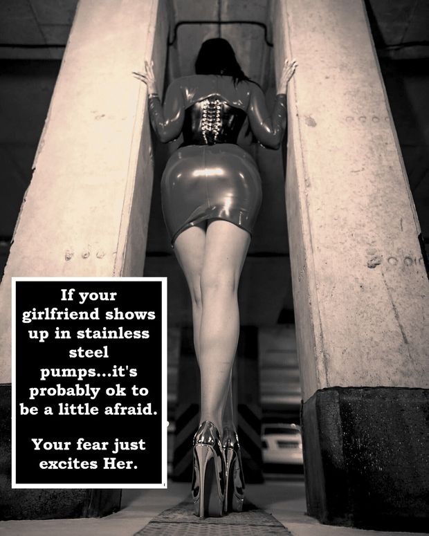 Fear gets me stiff.