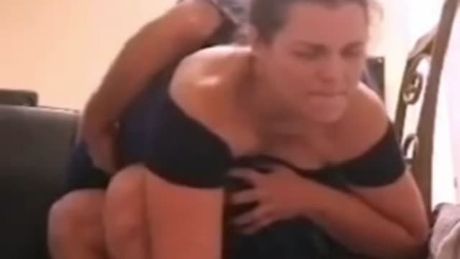 my slutty wife gets OTK spanking every day