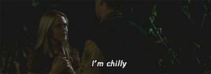 I'm chilly!