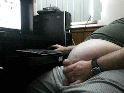 Rick, jacking off.