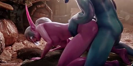 War of Warcraft night elf Hentai sex