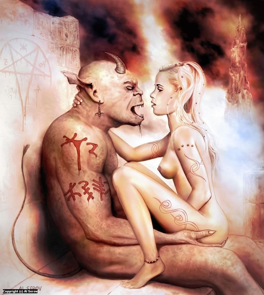 Fantasy art of  A L  S E R O V