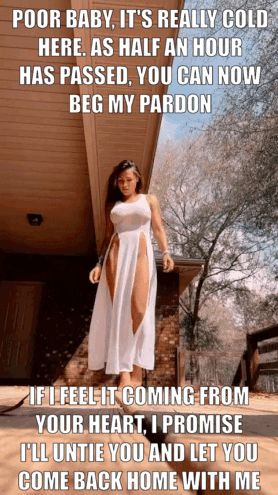 Such a welcome comeback after she left you chained and naked there