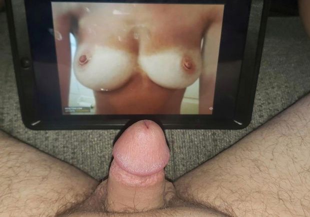 Small dick tribute to my boobs