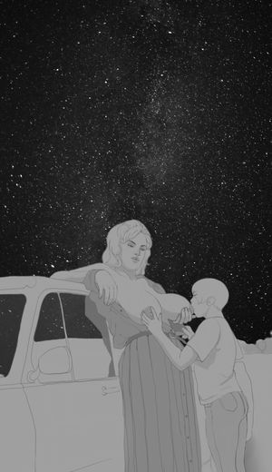 She teaches him of the wonders of life. bh2