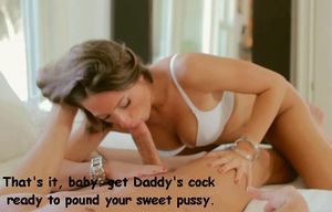 Dad says my cock your mouth