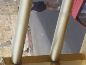 big juicy ass in street