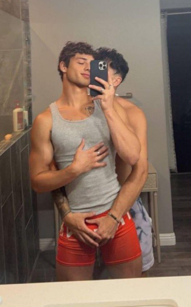 Crotch grabbing