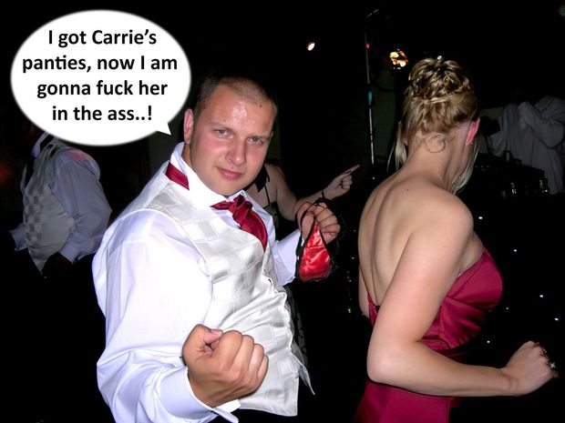 Step 1) Remove Carries Panties - Step 2) Fuck Her Ass