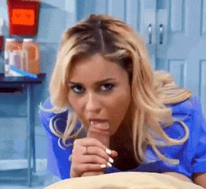 Hot blonde nurse wants to fuck