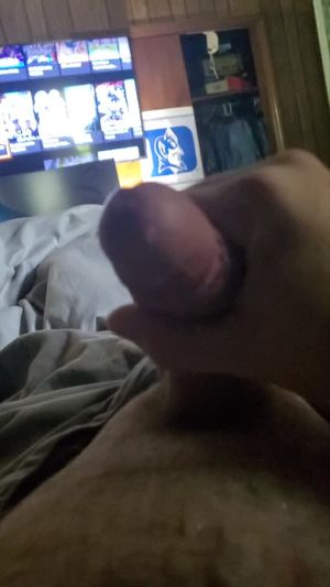 Short jerk n cum