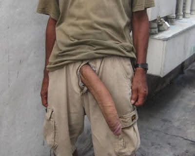 huge i mean huge pecker on him, must feel amazing