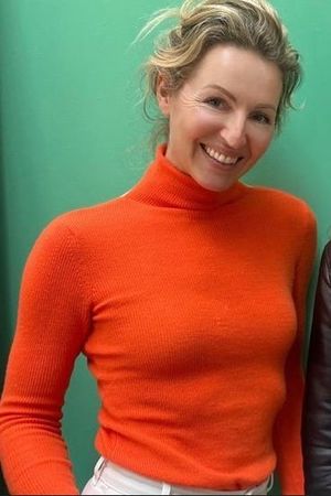 Dutch Newspaper Celeb Debbie Gerritsen has TINY TITTIES, but also a BIG BUTT.