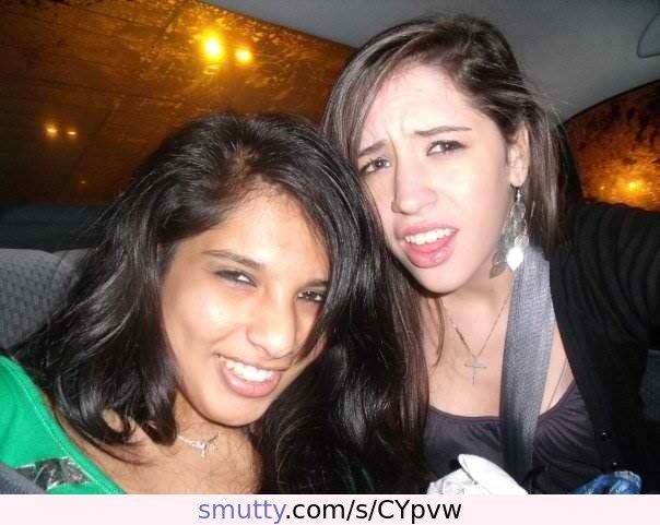 Two slutty party teensluts selfie