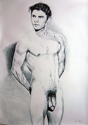 "Male Nude"