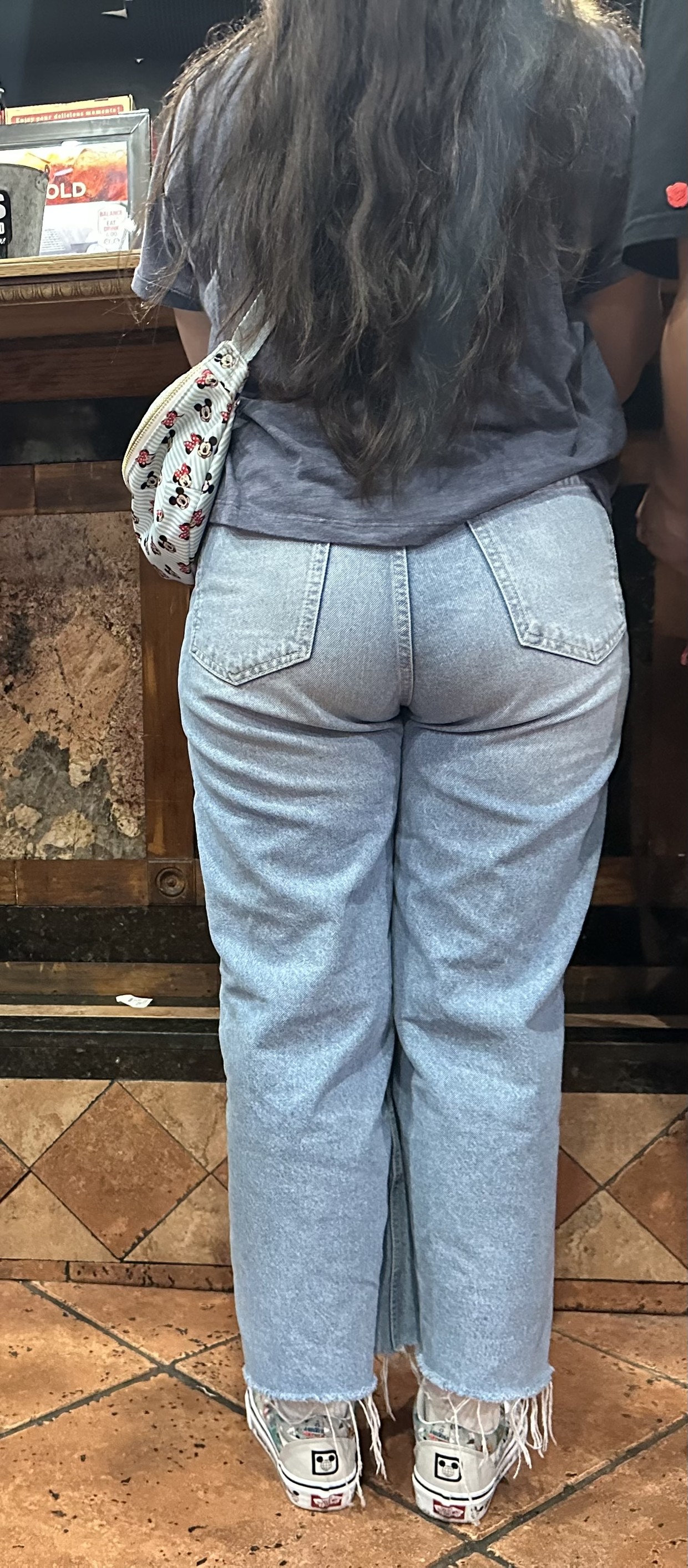 Fine asses out and about