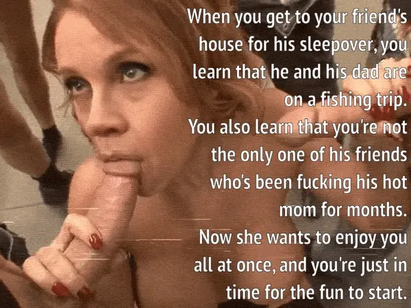 Gangbanging your friend's hot married mom