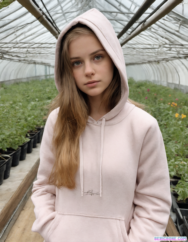 Horticulturalist Hottie in Hoodie