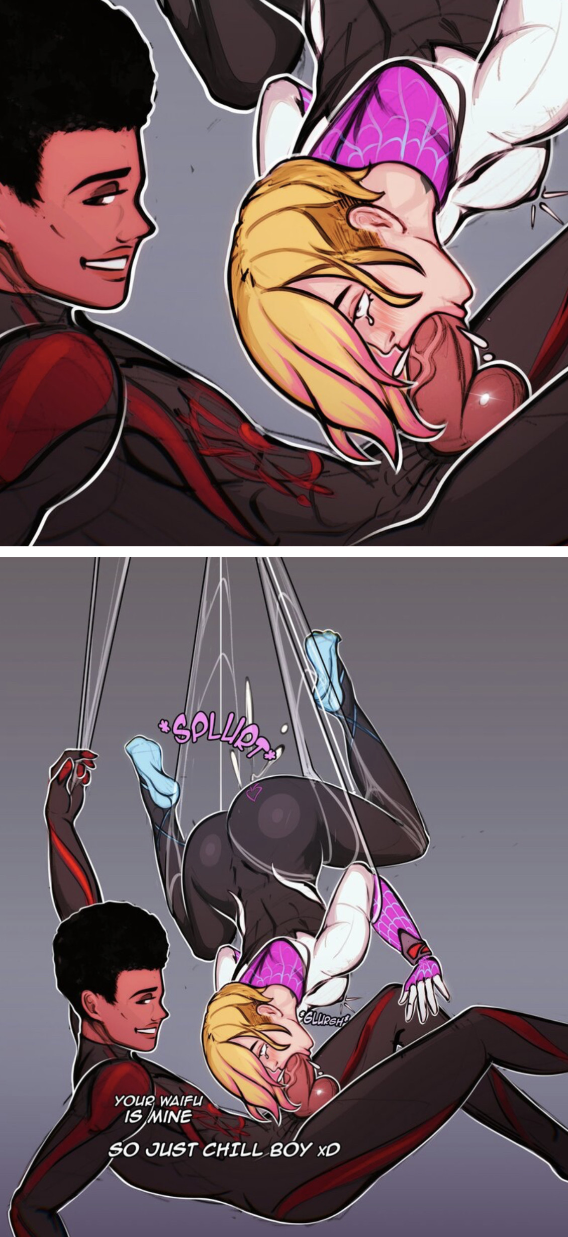 I can’t believe she was down for it