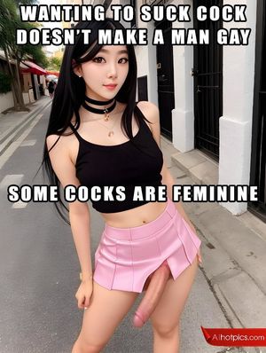 Beautiful asian futanari