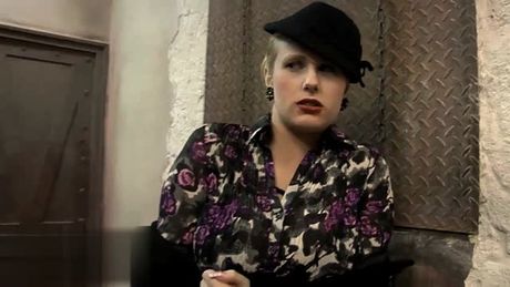 big tits retro blonde style