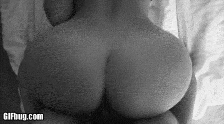 Gif - Thick booty smashed doggy 1