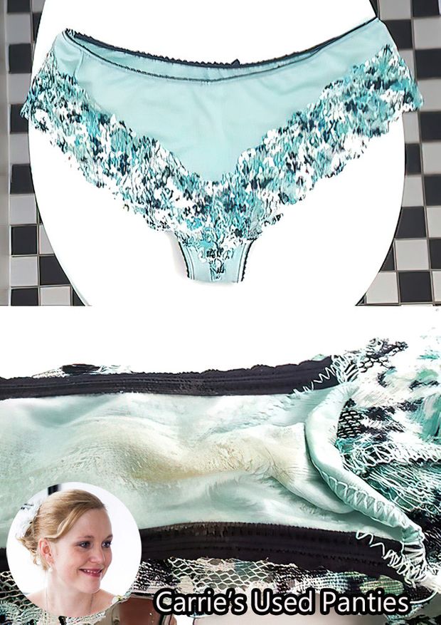 Carrie and her USED panties!