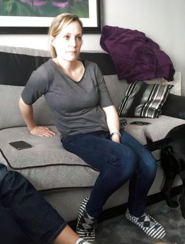 Carrie is sad that EVERYONE has seen her naked..