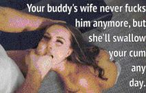 Facializing your friend's sexy wife behind his back