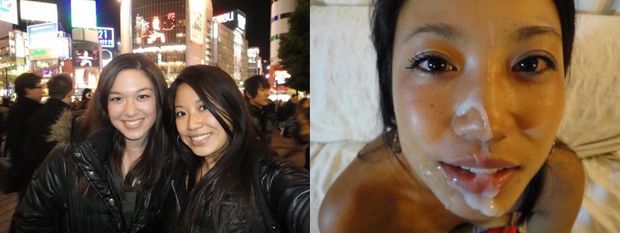 Sexy asian before and after