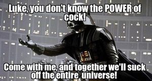 No! I'll never suck your cock!