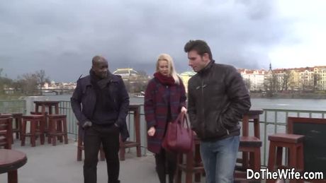 Cuckold Brings a BBC to Satisfy His Anal Craving Wife Nikky Dream