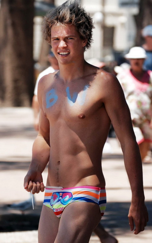 Cute speedo guy