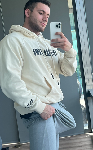 Massive snake in his pants