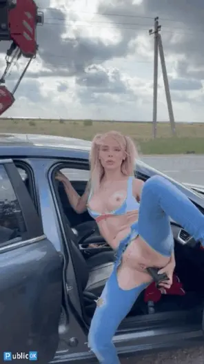 Anna delos masturbation public