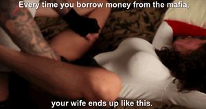 Now my wife Kaley just submits and presents her vagina like a whore.