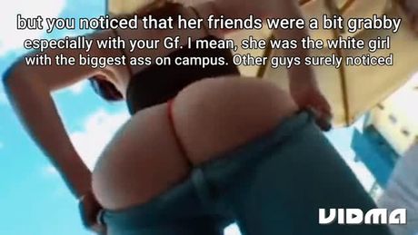 18 yr old Gf's ass groped again (story version 2)