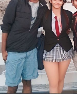 Indian slut hanging out with friends