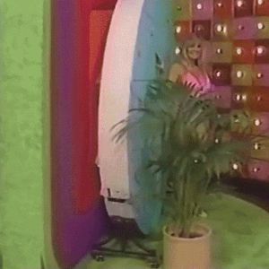 In pink, she is the sexiness.