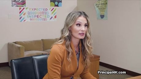 bossy milf ends up on fat dick at the office