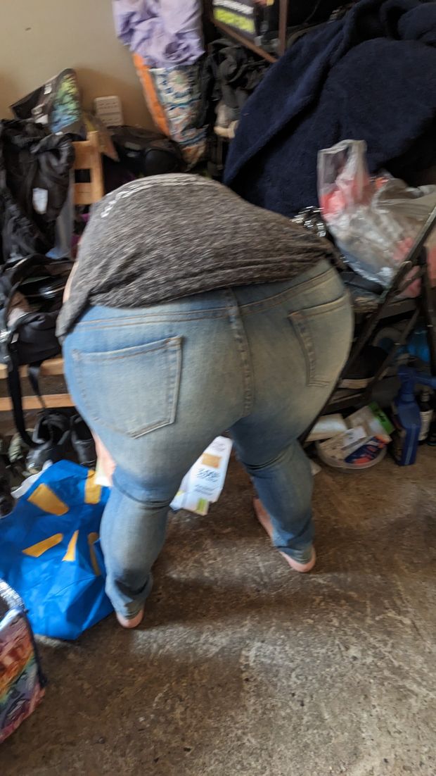 Tight ass looks good in jeans