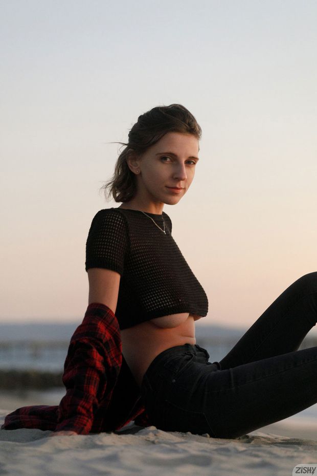 Hopelesssofrantic on the beach