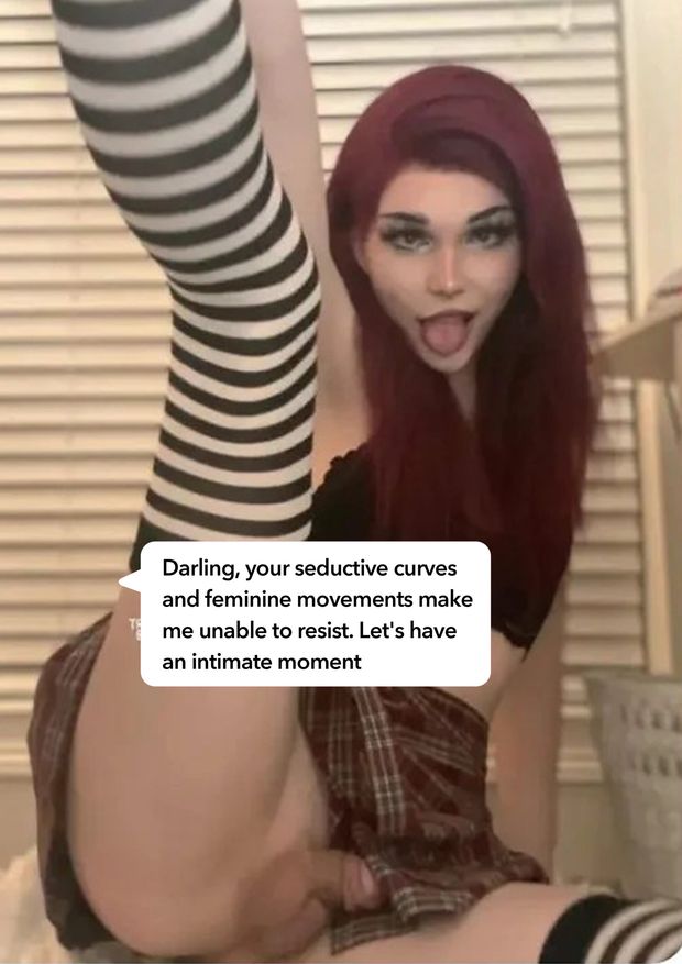 "In your sissy chastity, you'll learn the art of patience and devotion to me."