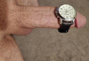 wristwatch big cock